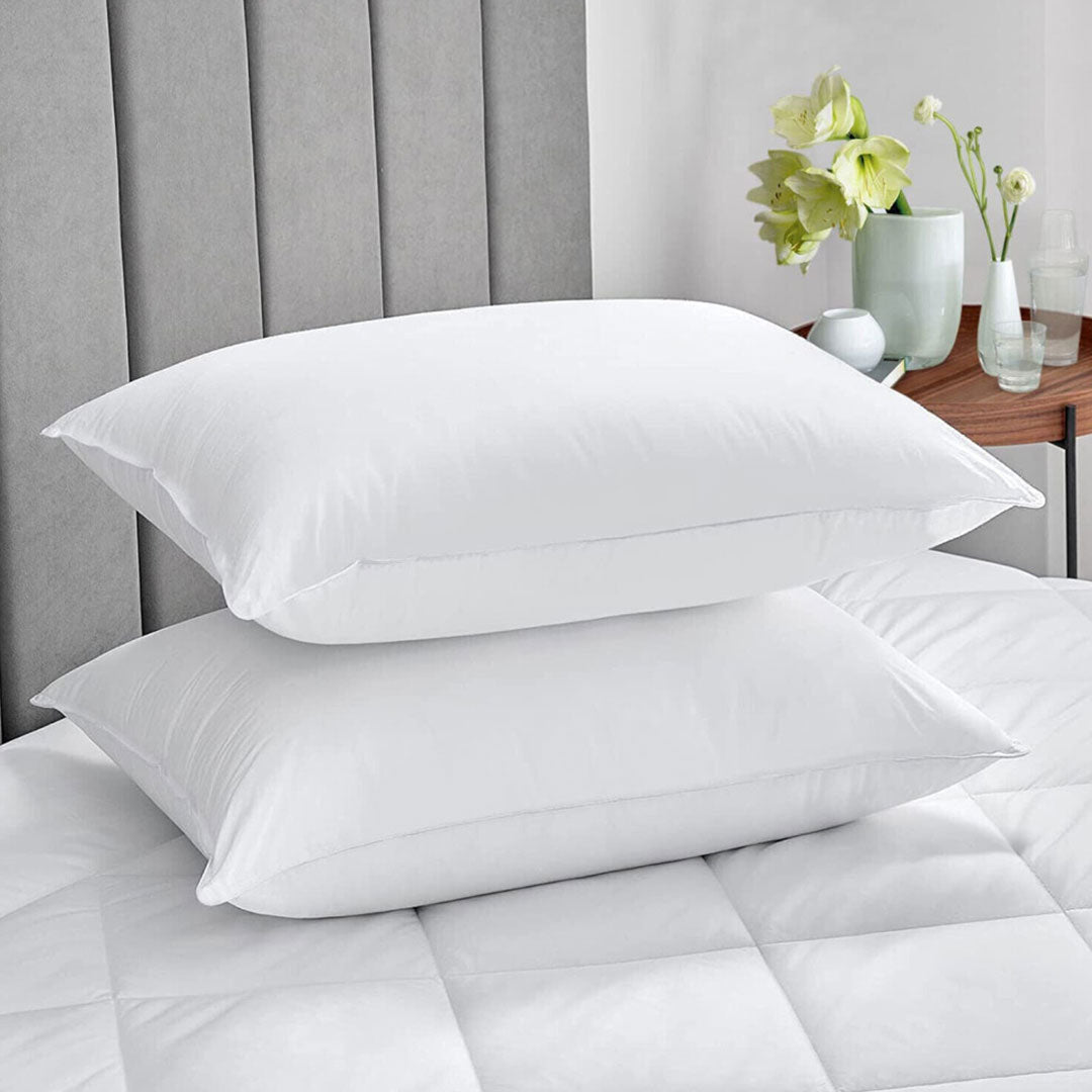 Firm Deluxe Standard Size Korean Ball Fiber Pillows