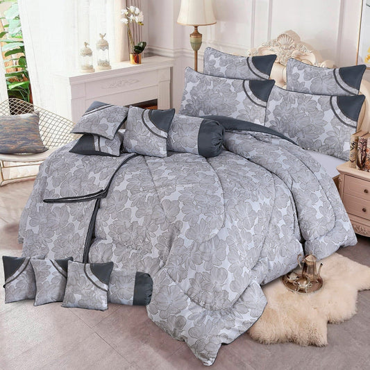 14 Pcs Bridal Comforter Set - 14006