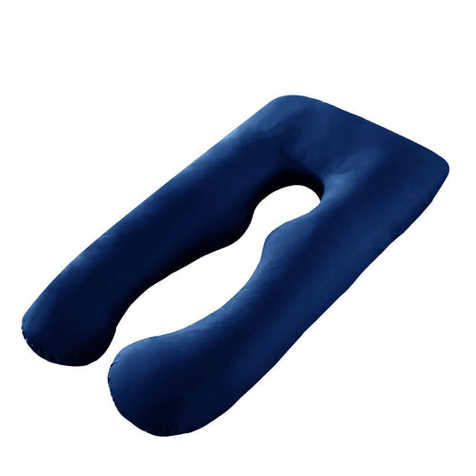 U Shaped Pregnancy Pillow - Siliconize Pure Korean Filling Comfortable Pillow for Feeding Toddlers